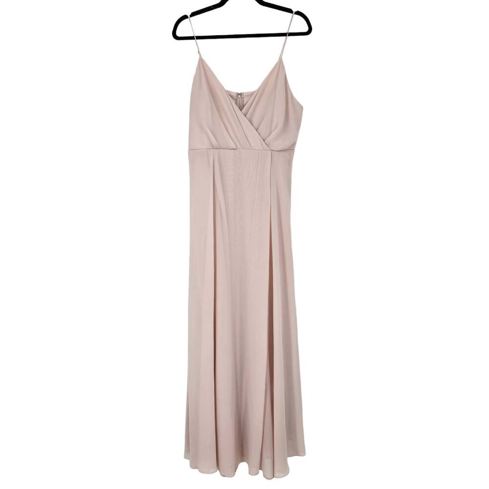 Birdy Grey Bridesmaid Kaia Curve Dress Swooping Skirt Pockets A-line Size XL